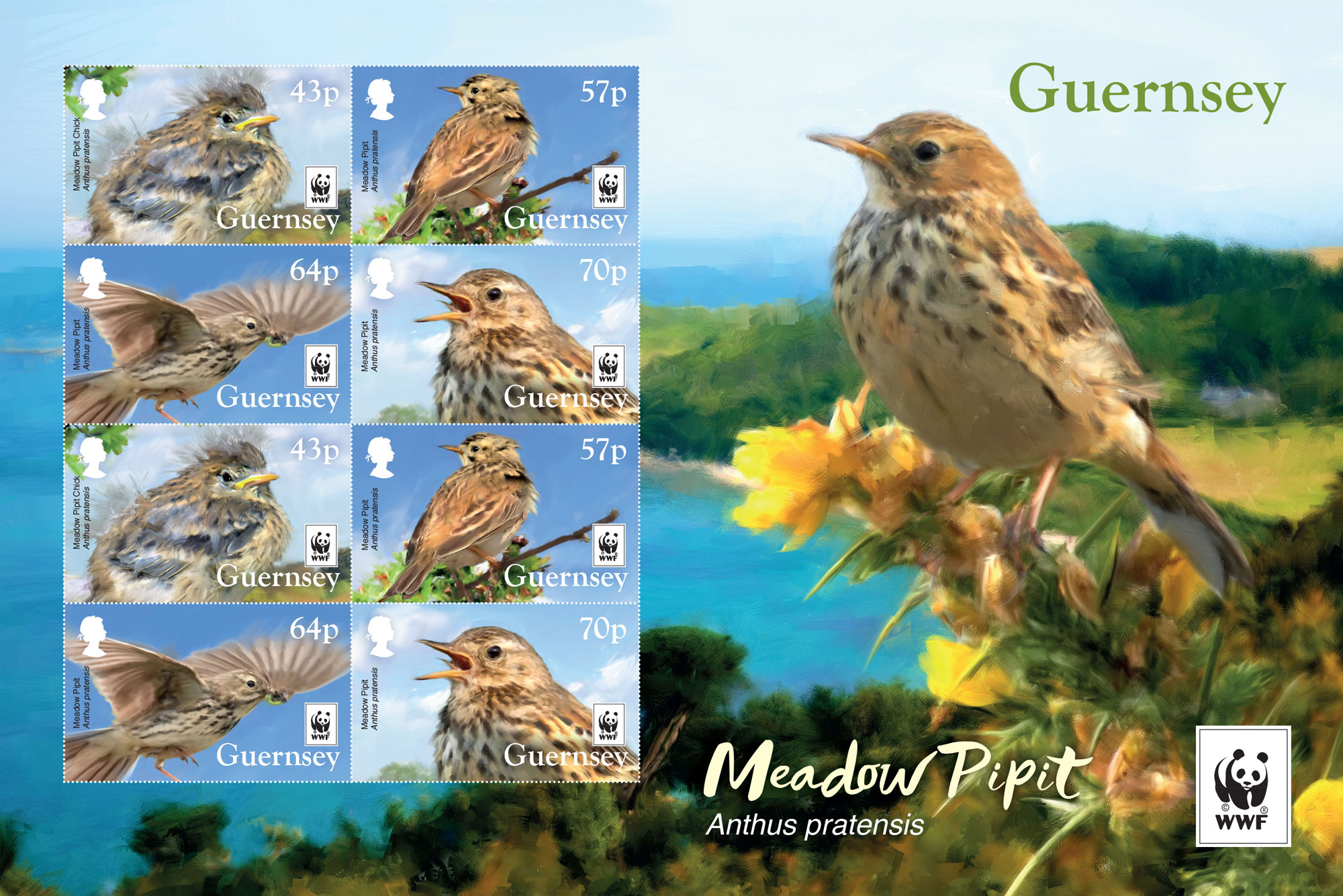 Souvenir Sheet of 8